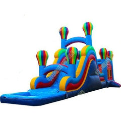 22'H Adventure Slide And Bounce House by Unique World