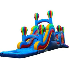 22'H Adventure Slide And Bounce House by Unique World