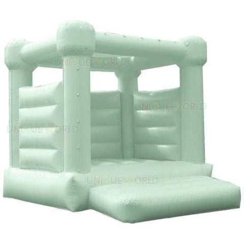 Unique World Inflatable Bouncers PASTEL LIGHT GREEN Wedding Bounce House II by Unique World 1202-PLG-U 14'H Wedding Bounce House II by Unique World II SKU# 1202