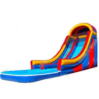 Unique World Water Parks & Slides 20'H Straight Drop Screamer Inflatable Water Slide by Unique World 781880230526 2050 20'H Straight Drop Screamer Inflatable Water Slide by Unique World SKU# 2050