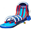 Image of 22'H All American Double Lane Slide And Run N Splash by Unique World SKU# 2095-2P