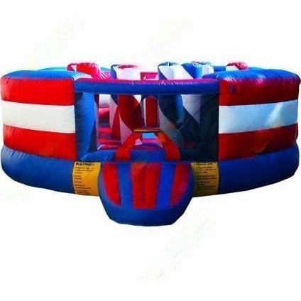 Unique World Water Parks & Slides 6'H Compact Indoor Moon Bounce Obstacle Course by Unique World 781880209638 2034 6'H Compact Indoor Moon Bounce Obstacle Course Unique World SKU# 2034