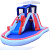Image of Wonderbounz Residential Bouncers 9.4' x 14.3' Inflatable Water Slide with Air Blower by Wonderbounz WDRB1000