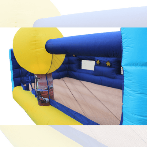 Wonderbounz Residential Bouncers Inflatable Mars Landing Jump N' Lit Bounce House by Wonderbounz WB-BM202 Inflatable Mars Landing Jump N' Lit Bounce House SKU WB-BM202/WDRB1004