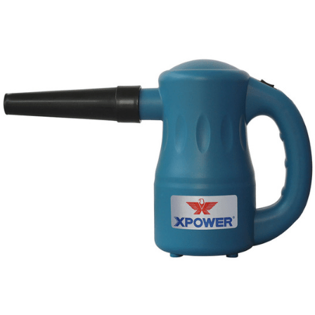 XPOWER Blower Blue 4.5 Amps, 90 CFM, 2-Speed Multipurpose  Electric Duster & Blower by XPOWER 848025039007 A-2-Blue Blue 4.5 Amps, 90 CFM, 2-Speed Multipurpose  Electric Duster & Blower