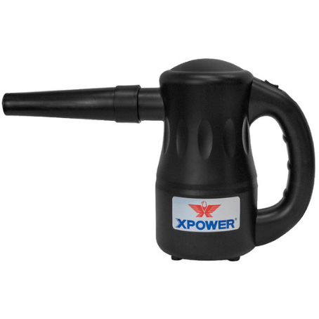 XPOWER Bounce Blowers & Accessories Black 4.5 Amps, 90 CFM, 2-Speed Multipurpose  Electric Duster & Blower by XPOWER 848025039052 A-2-Black Black 4.5 Amps, 90 CFM, 2-Speed Multipurpose  Electric Duster & Blower