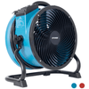 Image of XPOWER Bounce Blowers & Accessories Blue X-39AR Professional Sealed Motor Axial Fan (1/4 HP) by XPOWER 848025041710 X-39AR-Blue