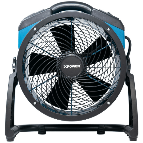 XPOWER Bounce Blowers & Accessories FC-250AD Pro 13” Brushless DC Motor Air Circulator Utility Fan with Power Outlets by XPOWER 848025041147 FC-250AD FC-250AD Pro 13” Brushless DC Motor Air Circulator Utility Fan 