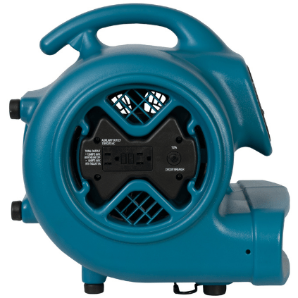 XPOWER Bounce Blowers & Accessories P-600A 1/3 HP Large Industrial Floor Fan, Air Mover with Build-in Power Outlets by XPOWER 848025068014 P-600A 1/3 HP Large Industrial Floor Fan, Air Mover w/ Build-in Power Outlets