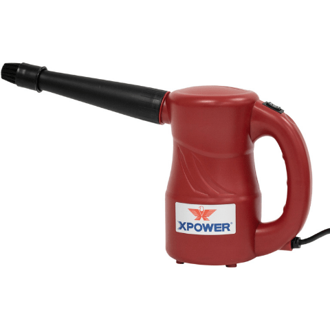 XPOWER Bounce Blowers & Accessories Red A-2S Cyber Duster Multipurpose Powered Air Duster, Blower by XPOWER 848025039106 A-2S-Red Red A-2S Cyber Duster Multipurpose Powered Air Duster Blower by XPOWER
