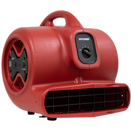 XPOWER Bounce Blowers & Accessories Red X-600A 1/3 HP Air Mover with Daisy Chain by XPOWER 848025060025 X-600A-Red Red X-600A 1/3 HP Air Mover with Daisy Chain by XPOWER SKU# X-600A-Red
