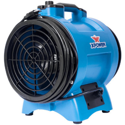 XPOWER Bounce Blowers & Accessories X-8 Industrial Confined Space Fan (1/3 HP) by XPOWER 848025040089 X-8 X-8 Industrial Confined Space Fan (1/3 HP) by XPOWER SKU# X-8
