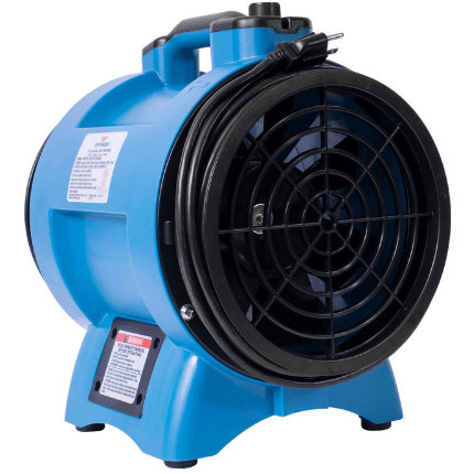 XPOWER Bounce Blowers & Accessories X-8 Industrial Confined Space Fan (1/3 HP) by XPOWER 848025040089 X-8 X-8 Industrial Confined Space Fan (1/3 HP) by XPOWER SKU# X-8