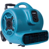 Image of XPOWER Bounce Blowers & Accessories X-830H 1 HP Air Mover w/ Telescopic Handle & Wheels by XPOWER 848025083109 X-830H X-830H 1 HP Air Mover w/ Telescopic Handle & Wheels by XPOWER X-830H