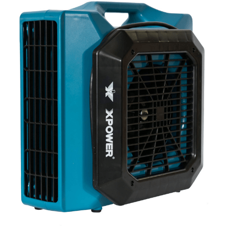 XPOWER Bounce Blowers & Accessories XL-730A Professional Low Profile Air Mover (1/3 HP) by XPOWER 848025010044 XL-730A XL-730A Professional Low Profile Air Mover (1/3 HP) by XPOWER XL-730A